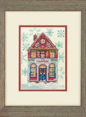 Dim70-08988 假日之家 十字绣 saga格式XSD重绘源文件电子图纸