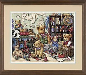 Dim35151 缝纫熊 十字绣 saga格式XSD重绘源文件电子图纸