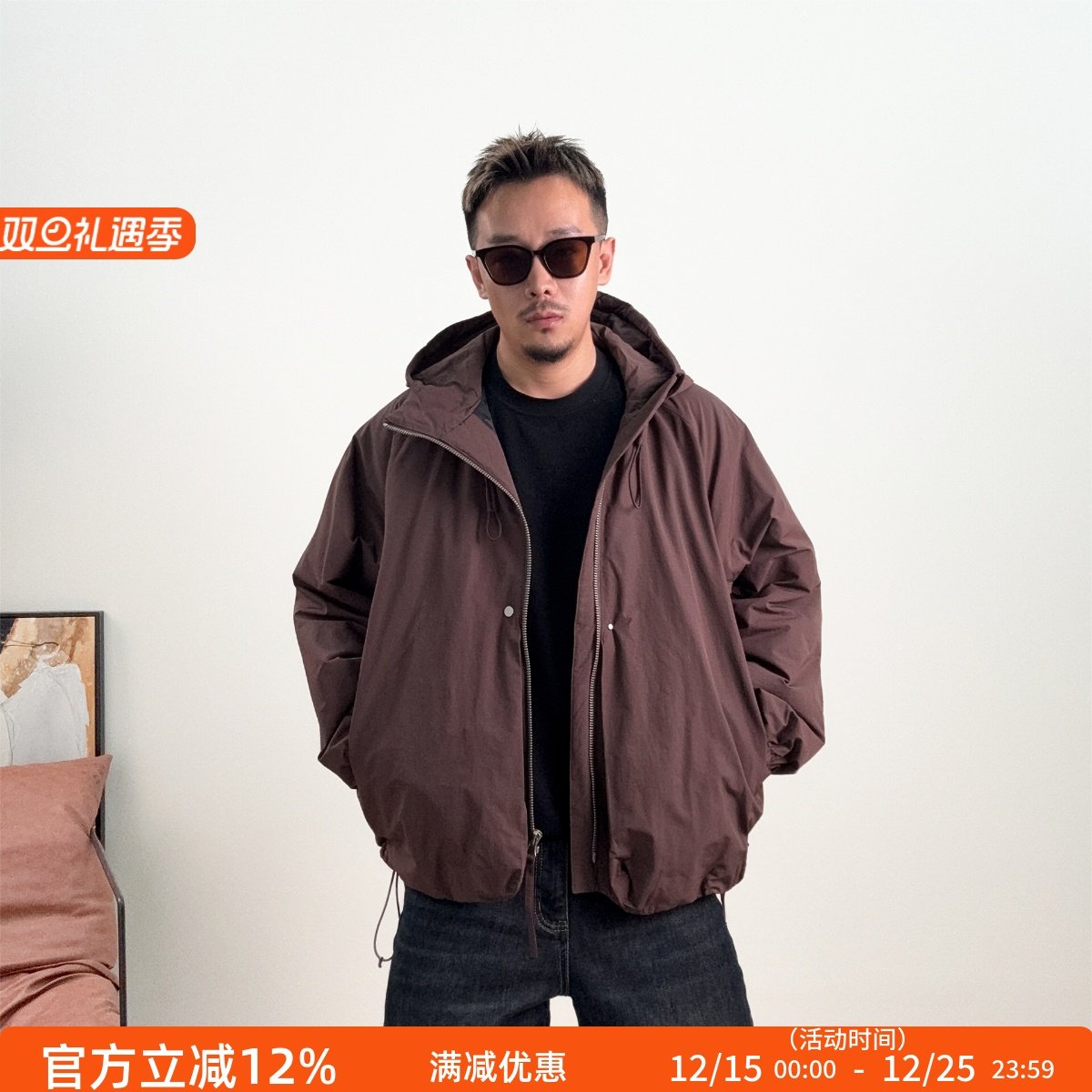 JIDERE户外机能复古简约羽绒服