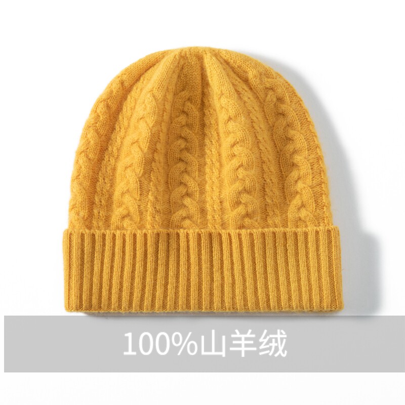 休闲包头护耳帽保暖针织绒线帽