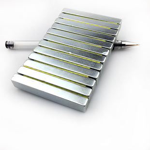 拉拉磁长度11mm长方形磁铁宽充厚充钕铁硼强磁镀锌镍磁铁