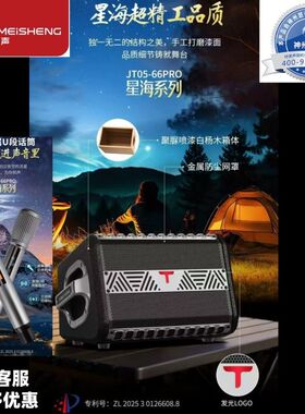 特美声JT05-66pro网红款户外K歌音响专业录音调音台调节便携音响
