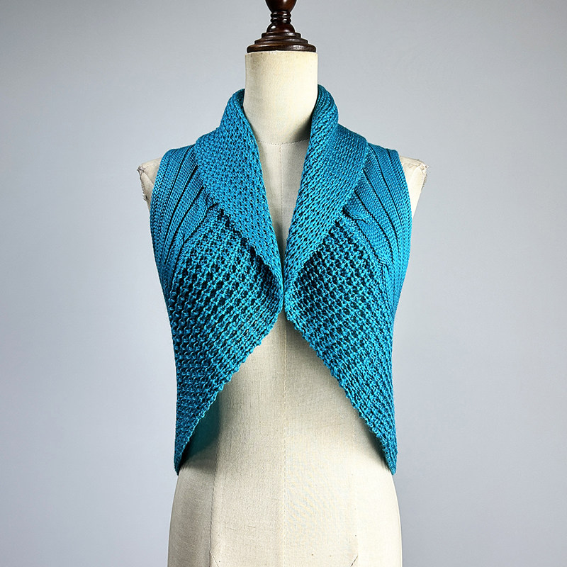 品牌黑色羊毛披肩开衫坎肩女2026弹力修身性感镂空蓝色马甲外穿,女装/女士精品,背心吊带,淘宝优惠券,粉丝福利购,淘宝优惠卷