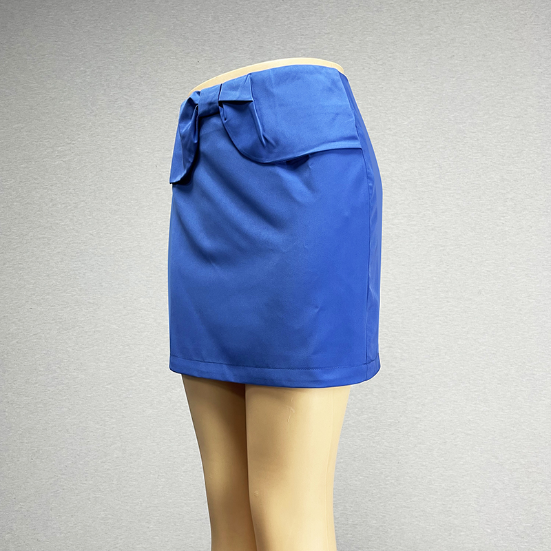 短裙包臀裙性感H蝴蝶结半身裙