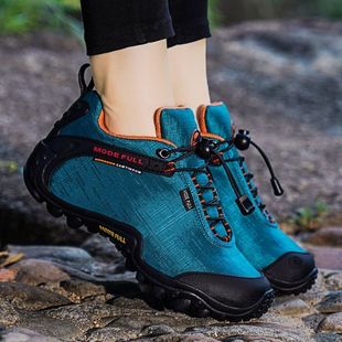 麦乐登山鞋女春夏防滑爬山耐磨透气户外减震防水徒步越野运动鞋男