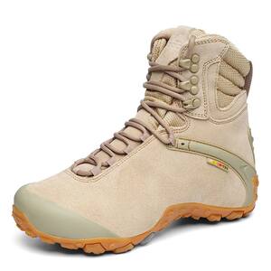 祥冠登山鞋高帮女户外防水防滑耐磨徒步鞋牛皮爬山鞋西藏沙漠鞋男