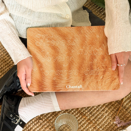 橘猫苹果MacBook13.6寸air保护壳