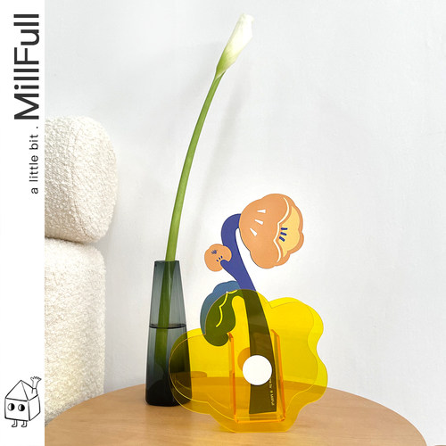 MillFull纸花卡片装饰摆设