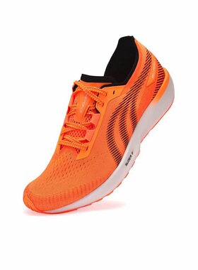 Do-win/多威 隐忍系列 回弹轻量 薄底 竞速 稳定支撑 跑鞋 橙色