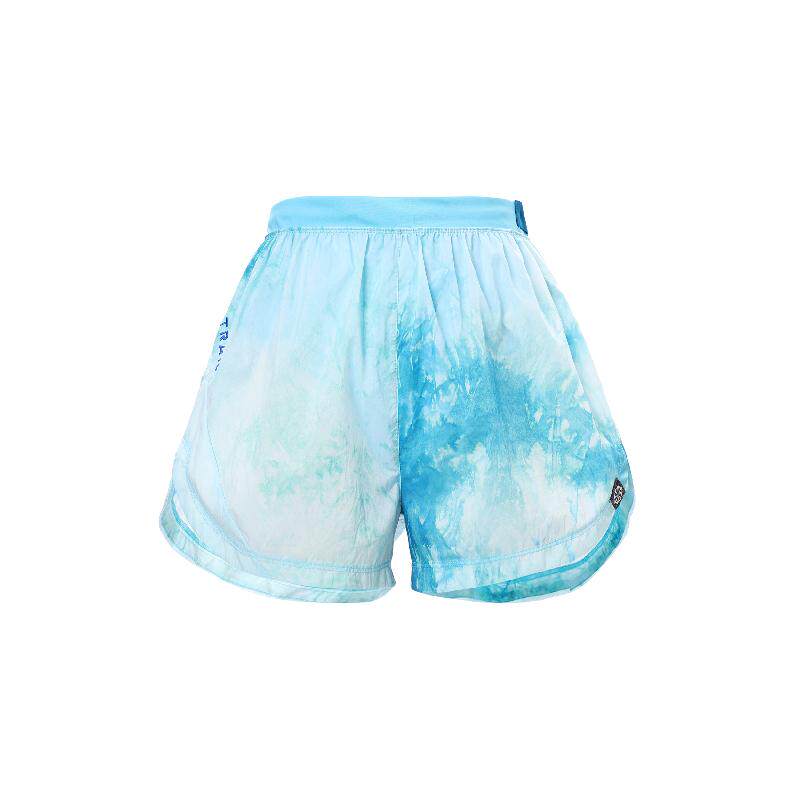 Nike Repel 满印系绳短裤 女款 蓝色