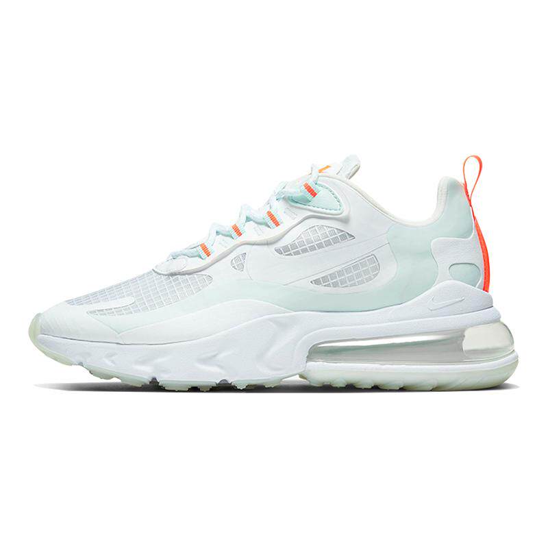Nike Air Max 270 React SE 气垫 运动 低帮 跑步鞋 女款 白