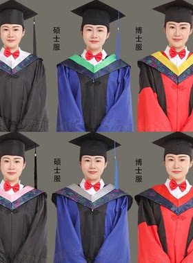 导师硕士大学生毕业学士服