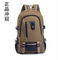 LARGE CAPACITY TRAVEL BAG VERTICAL MENS BACKPACK OUTDOOR TRAVEL BAG WILD MOUNTAINEERING CANVAS BACKPACK