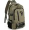 LARGE CAPACITY TRAVEL BAG VERTICAL MENS BACKPACK OUTDOOR TRAVEL BAG WILD MOUNTAINEERING CANVAS BACKPACK