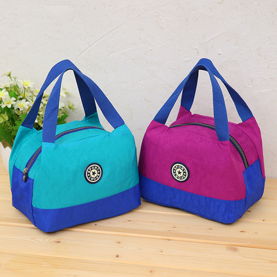 百搭卡通风饭盒袋便当包防水