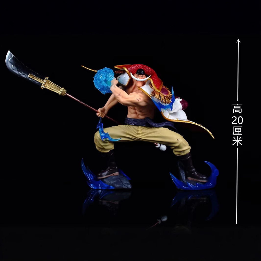 海贼王 LX 白胡子 战斗姿态 雕像 场景 模型 摆件 盒装 手办