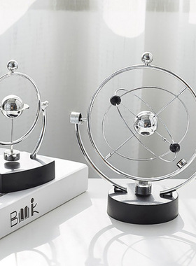 创意电视柜工艺品反重力撞球摆件家居饰品客厅酒柜装饰牛顿摆球