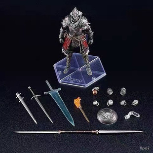 国产MaxFactory figma624艾尔登法环 白狼战鬼 老头环可动手办