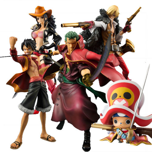 MEGAHOUSE POP 海贼王限定 草帽路飞索隆娜美鹰眼罗白胡子手办