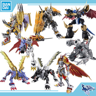 万代 FRS数码宝贝  战斗龙兽奥米伽 钢铁侠加鲁鲁 拼装模型手办