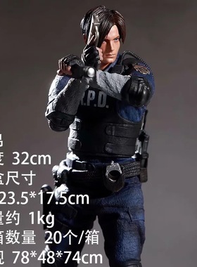 生化危机 Resident Evil 里昂.斯科特.肯尼迪 限定版 1/6 手办