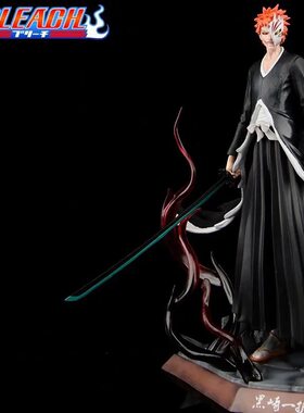 动漫 gk 死神 黑崎一护 模玩 虚化面具 双头雕 盒装 手办模型