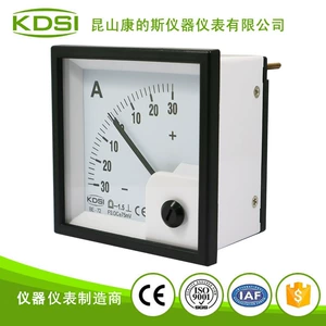 KDSI Pointer DC ток измеритель BE-72 DC+-75MV+-30A положительный и отрицательный заголовок тока