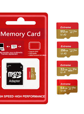 跨境内存卡1TB 存储卡2TB摄像头记录仪TF卡 256G512G内存卡外贸
