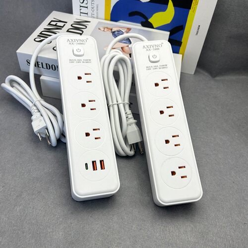 110V美标多功能USB+Type-C插座