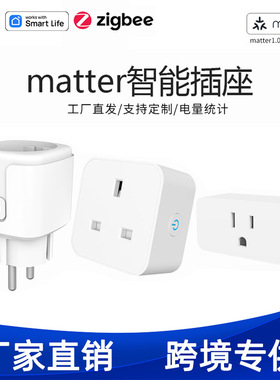 WiFi插座 智能家居Alexa语音智能开关 美规英规欧规 WiFi智能插座