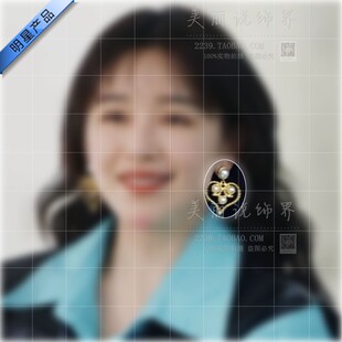 突如其来的假期阚清子同款巴洛克爱心珍珠耳环女夸张复古耳钉潮