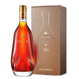 张裕可雅白兰地桶藏六年VSOP级白兰地单瓶700毫升送手提袋