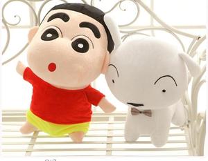 蜡笔小新公仔摆件毛绒玩具大号可爱抱枕布娃娃玩偶毕业生日礼物