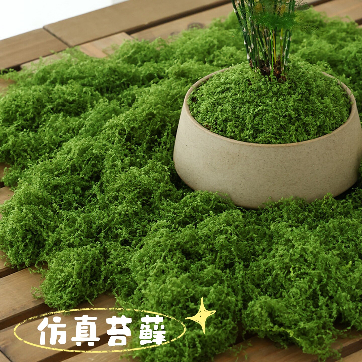 仿真苔藓草皮仿生人造假青苔微景观布置摆件草坪盆景盆栽铺面造景