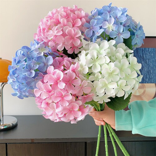 绣球花仿真花高级感假花客厅摆设