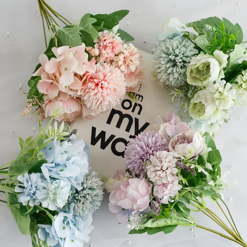 清仓！假花仿真花束塑料花小把束