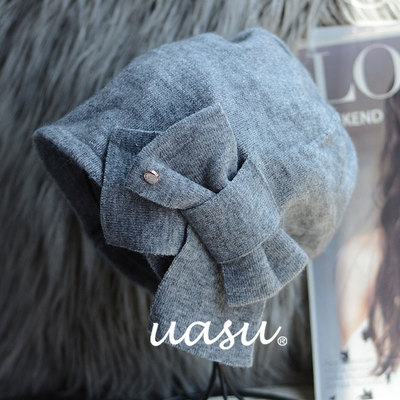 与众不同的款式毛线帽优雅女人味