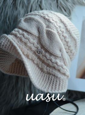 清仓~捡漏~到手chao值！秋冬特价清仓处理毛线帽百搭针织帽保暖女