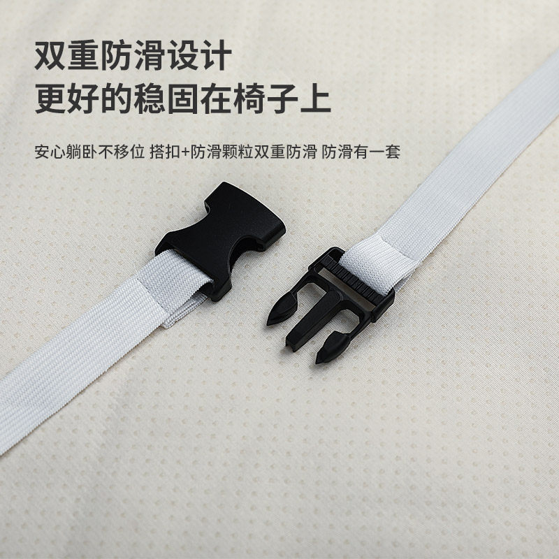 秋冬季毛绒躺椅垫子办公室电脑椅子坐垫靠背一体午睡藤椅摇椅座垫