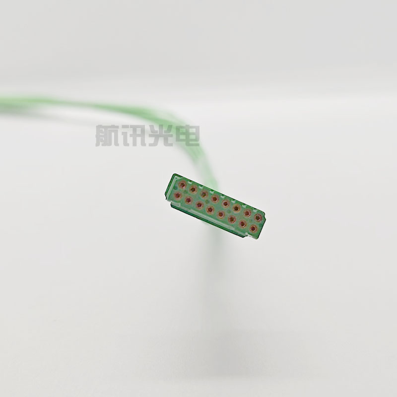 矩形连接器JL24-16TKY插头带线
