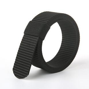 无头帆布皮带条压扣腰带身单独皮带条加长裤 带条男