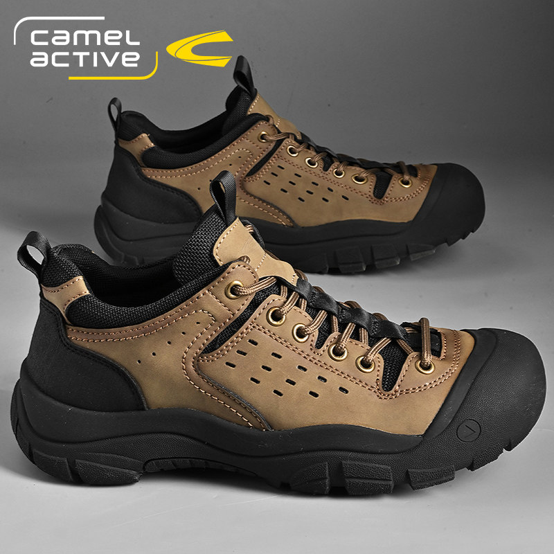 德国骆驼动感男春秋季新款透气软底休闲运动鞋户外低帮登山徒步鞋,流行男鞋,单鞋,淘宝优惠券,粉丝福利购,淘宝优惠卷