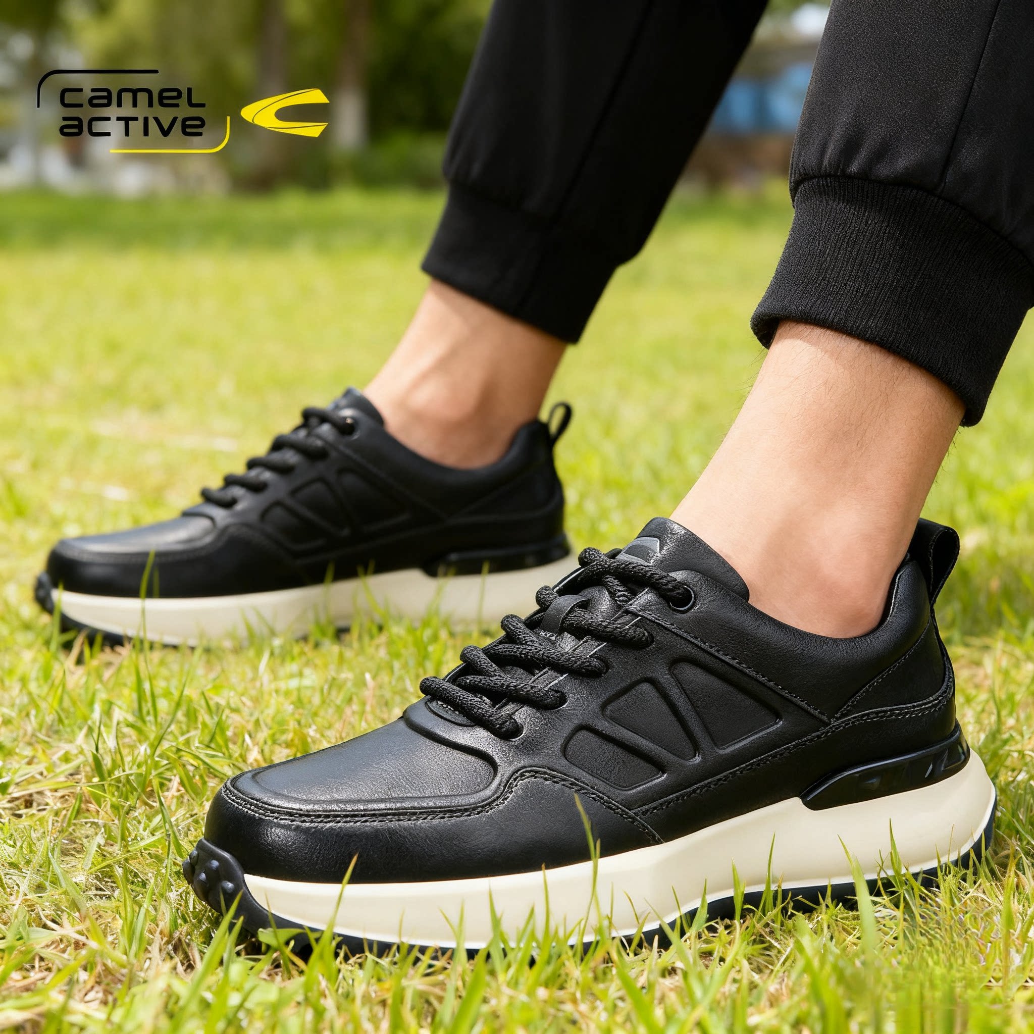 德国骆驼动感秋冬季休闲男鞋户外徒步旅游鞋软底防滑板鞋运动鞋