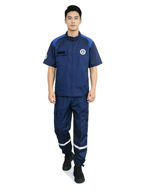 华为鸿蒙智行AITO问界工作服夏季短袖4s店车间维修售后工装