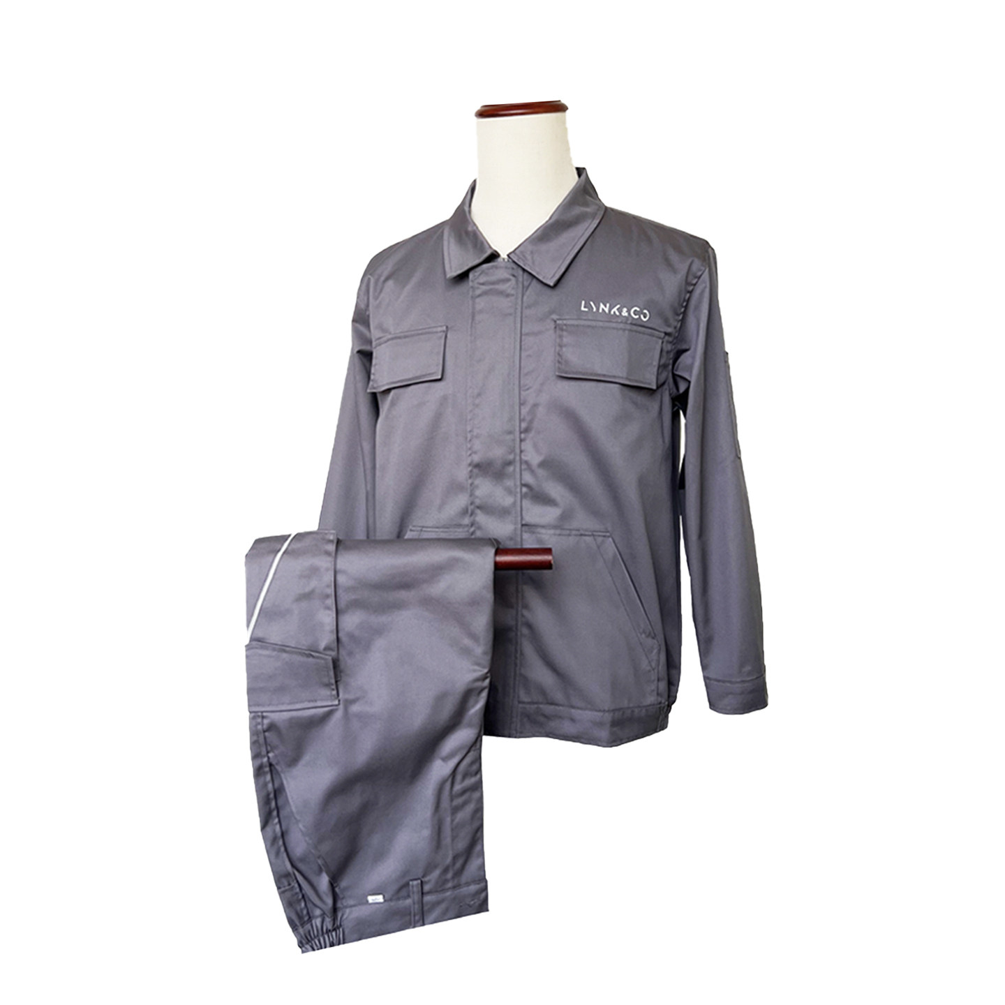 领克工作服汽车4s店车间售后工装套装定制秋冬长袖机修汽修工衣
