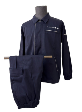 新款深蓝色比亚迪工作服4S店腾势方程豹车间售后工装维修机修套装