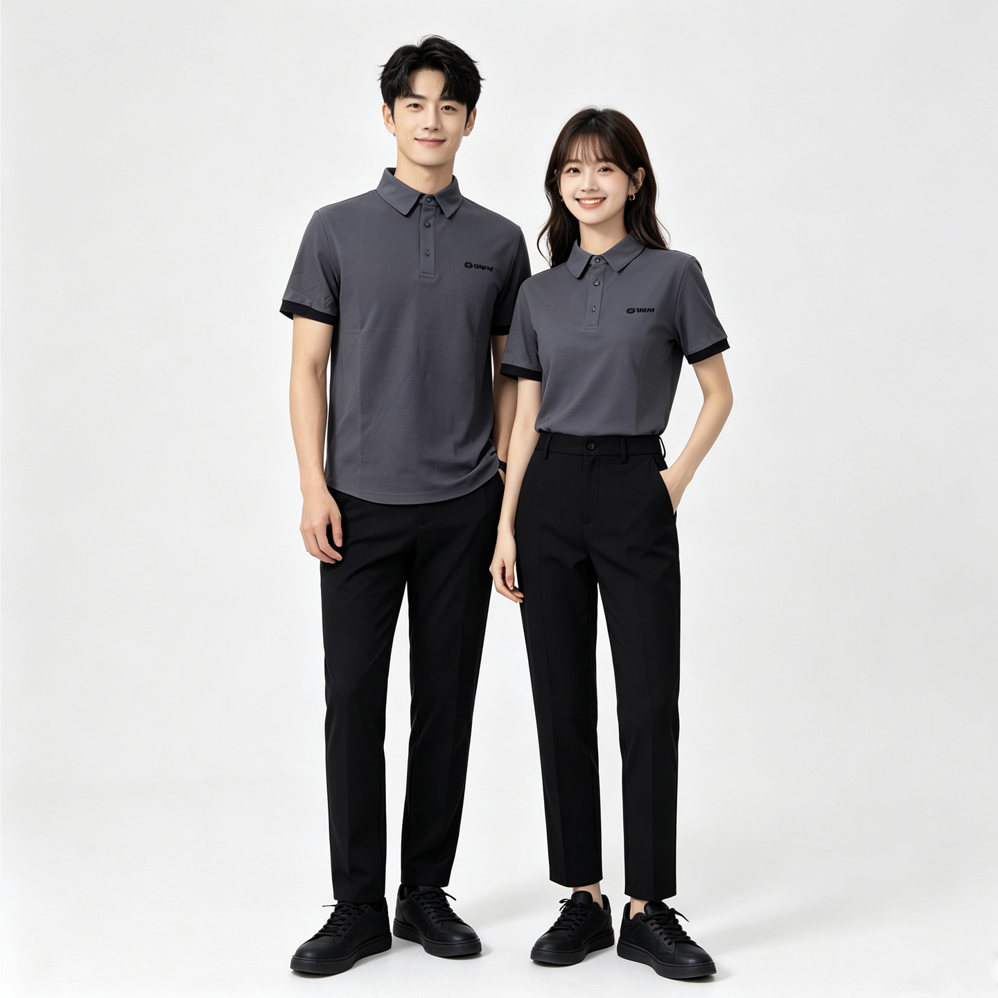 新款长城汽车4s店工作服灰色polo衫坦克哈弗夏季短袖t恤售前工装