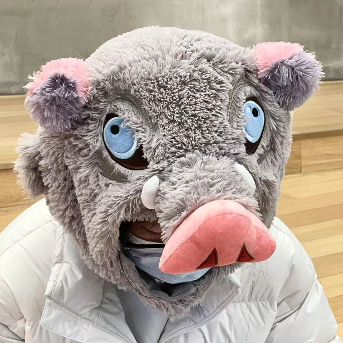可爱卡通连帽披风披肩毯