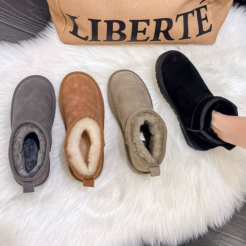 周冬雨同款雪地靴女冬季加绒棉鞋