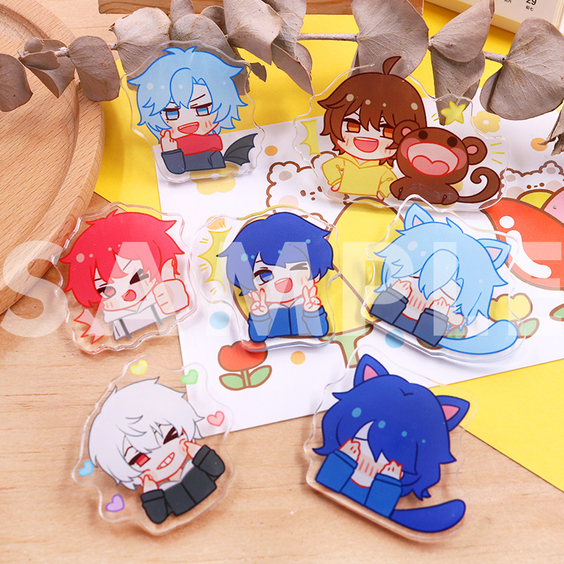 原创cos周边某幻阴阳怪气男团徽章老番茄lex勋章花少北礼物胸针